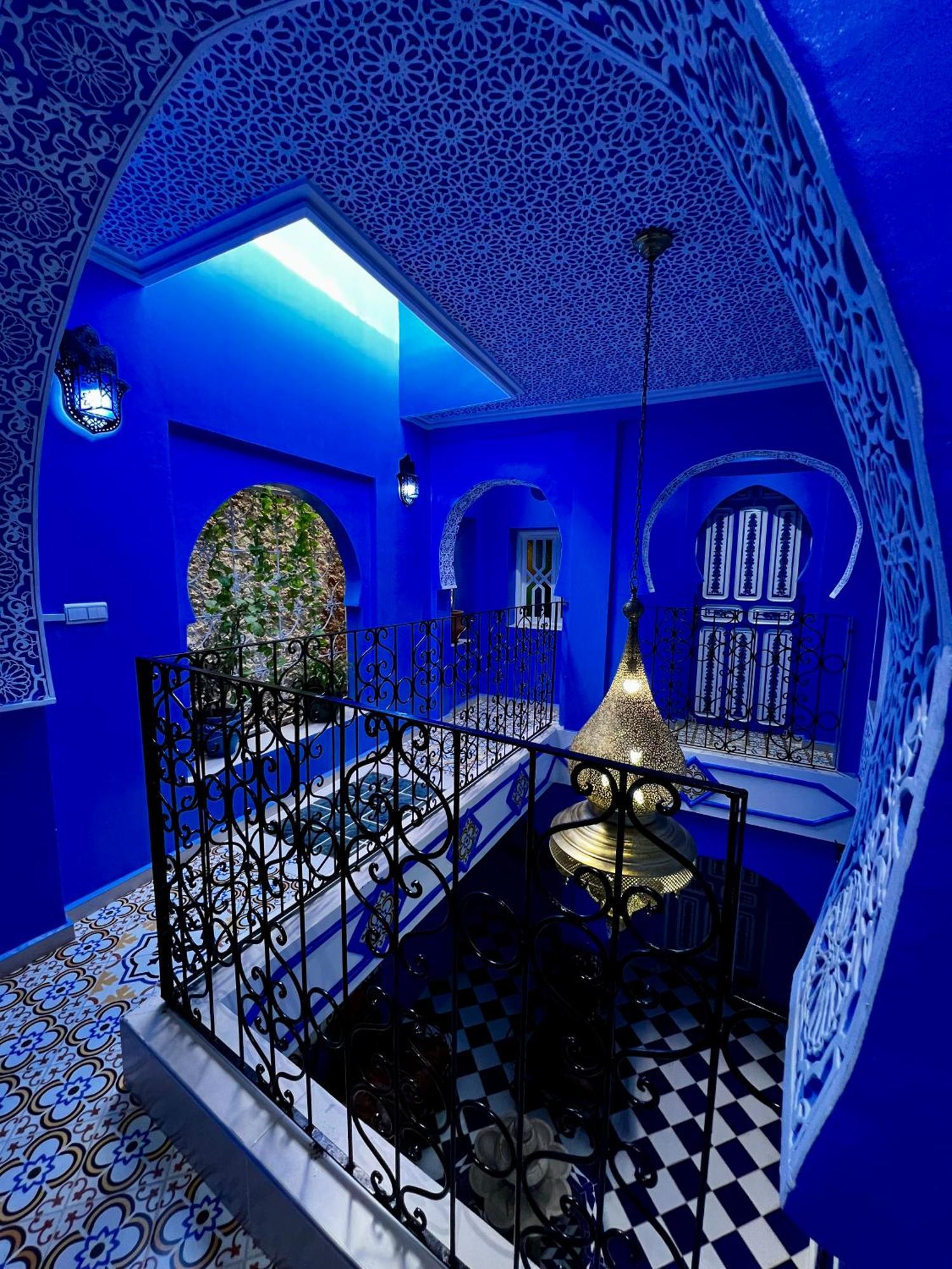 Riad Chengli 蓝城里 Chefchaouen Exterior foto